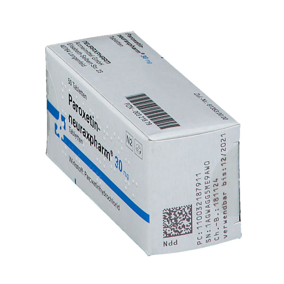 Paroxetin-neuraxpharm® 30 mg