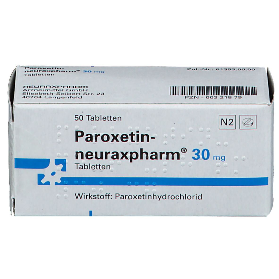 Paroxetin-neuraxpharm® 30 mg