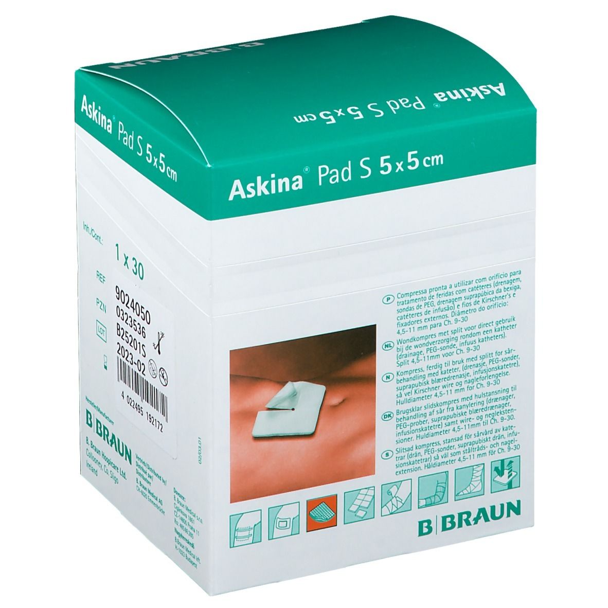 Askina® Pad S 5 x 5 cm