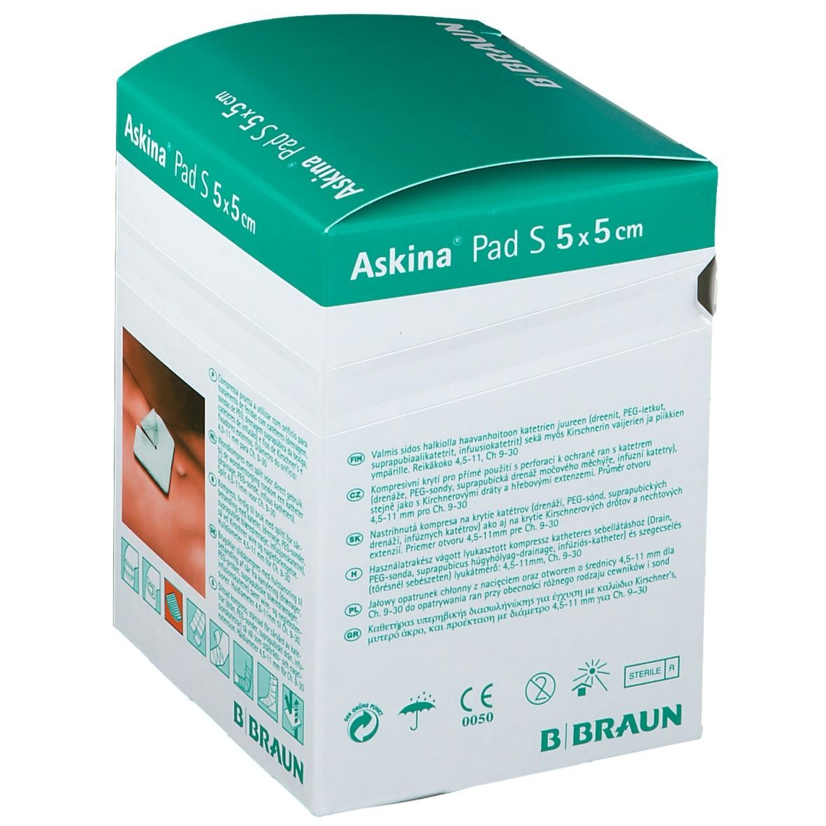 Askina® Pad S 5 x 5 cm