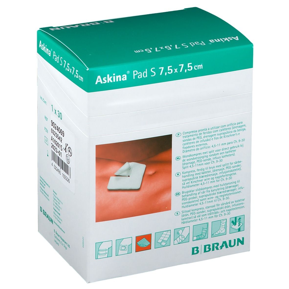 Askina® Pad S 7,5x7,5cm
