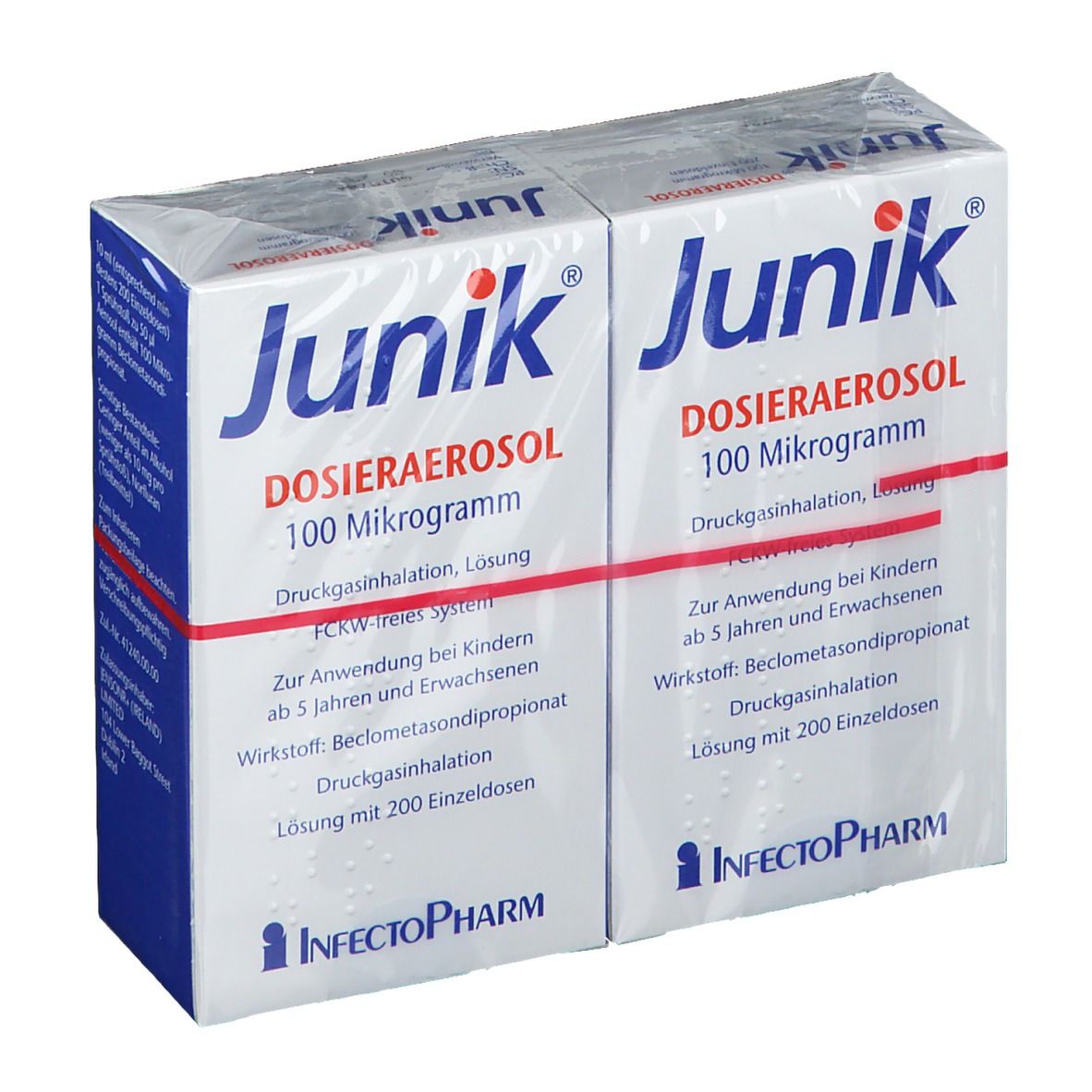 Junik 100 µg 200 Hub Dosieraerosol 2 St