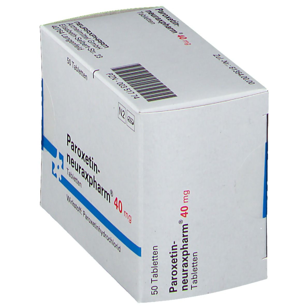 Paroxetin-neuraxpharm® 40 mg