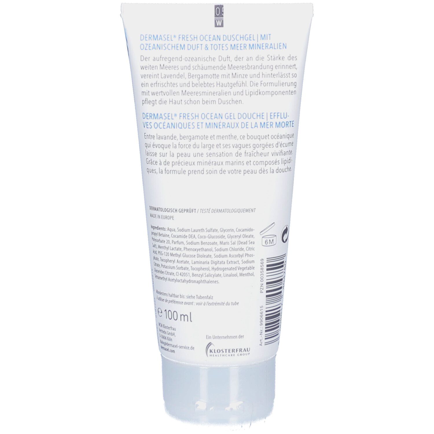 DERMASEL® Totes Meer Fresh Ocean Duschgel
