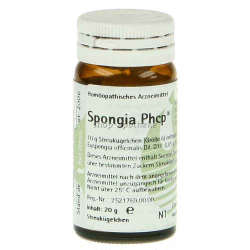 Spongia Phcp®