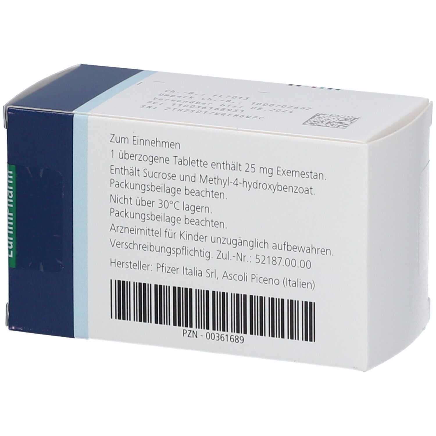 AROMASIN 25 mg