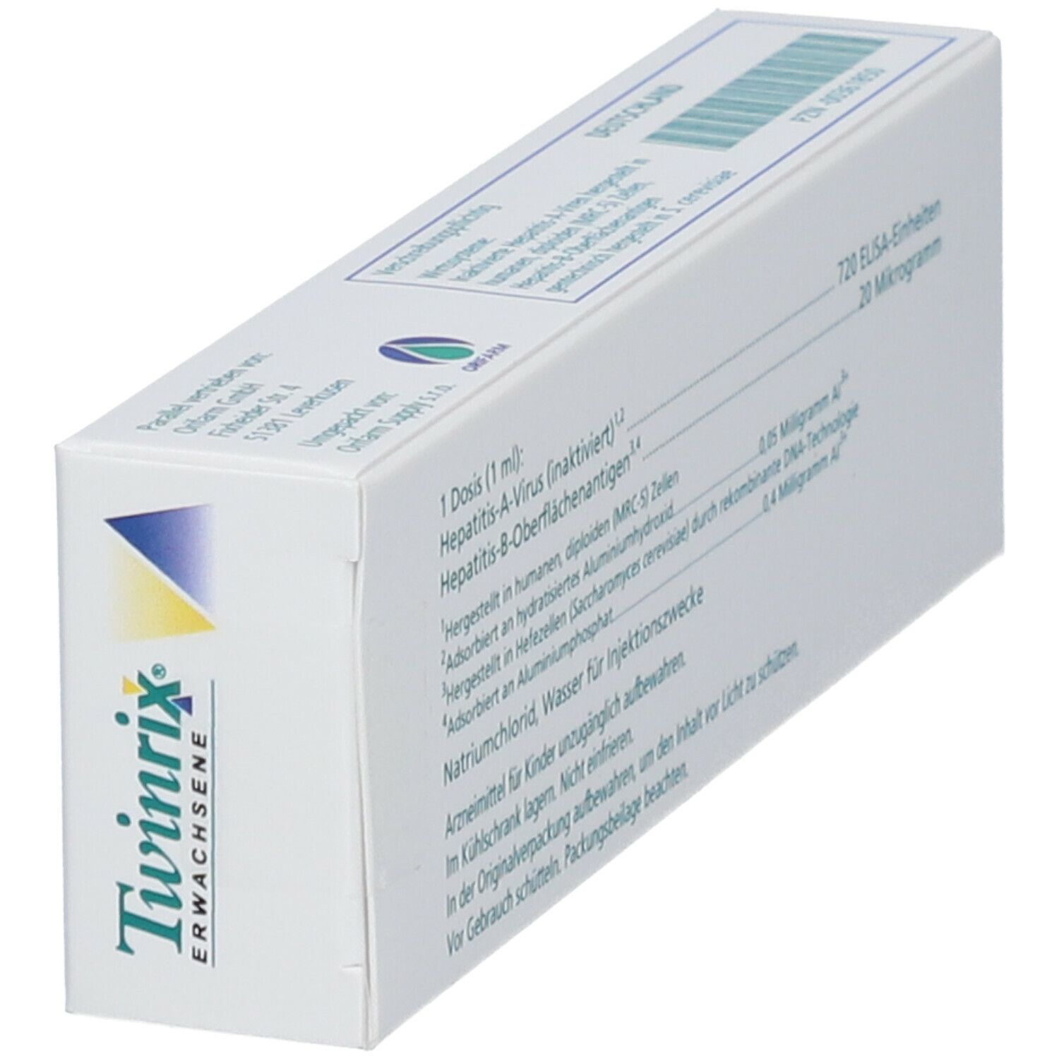 Twinrix Erwachsene Impfdosis 1x1 Ml Mit Dem E-Rezept Kaufen - Shop Apotheke