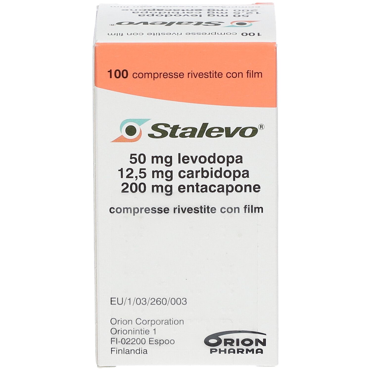 Stalevo 50 mg/12,5 mg/200 mg