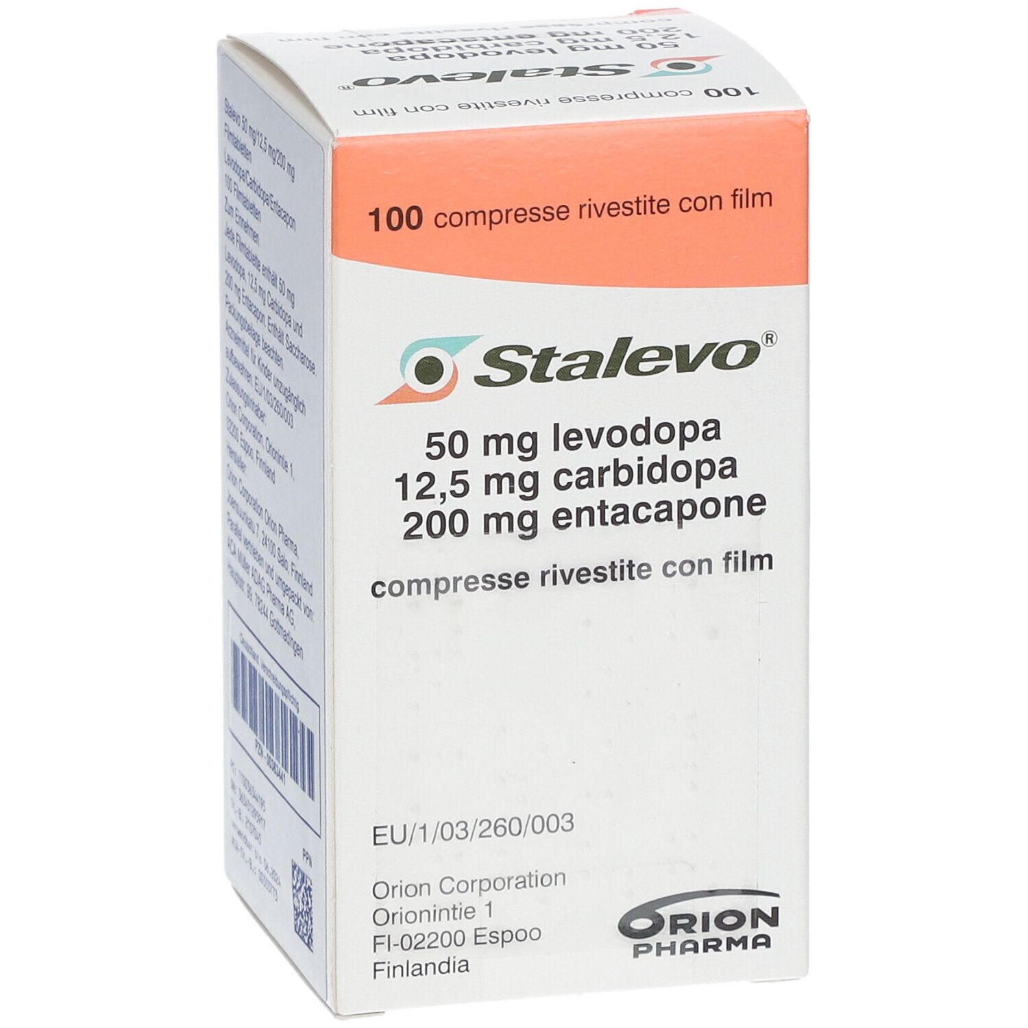 Stalevo 50 mg/12,5 mg/200 mg