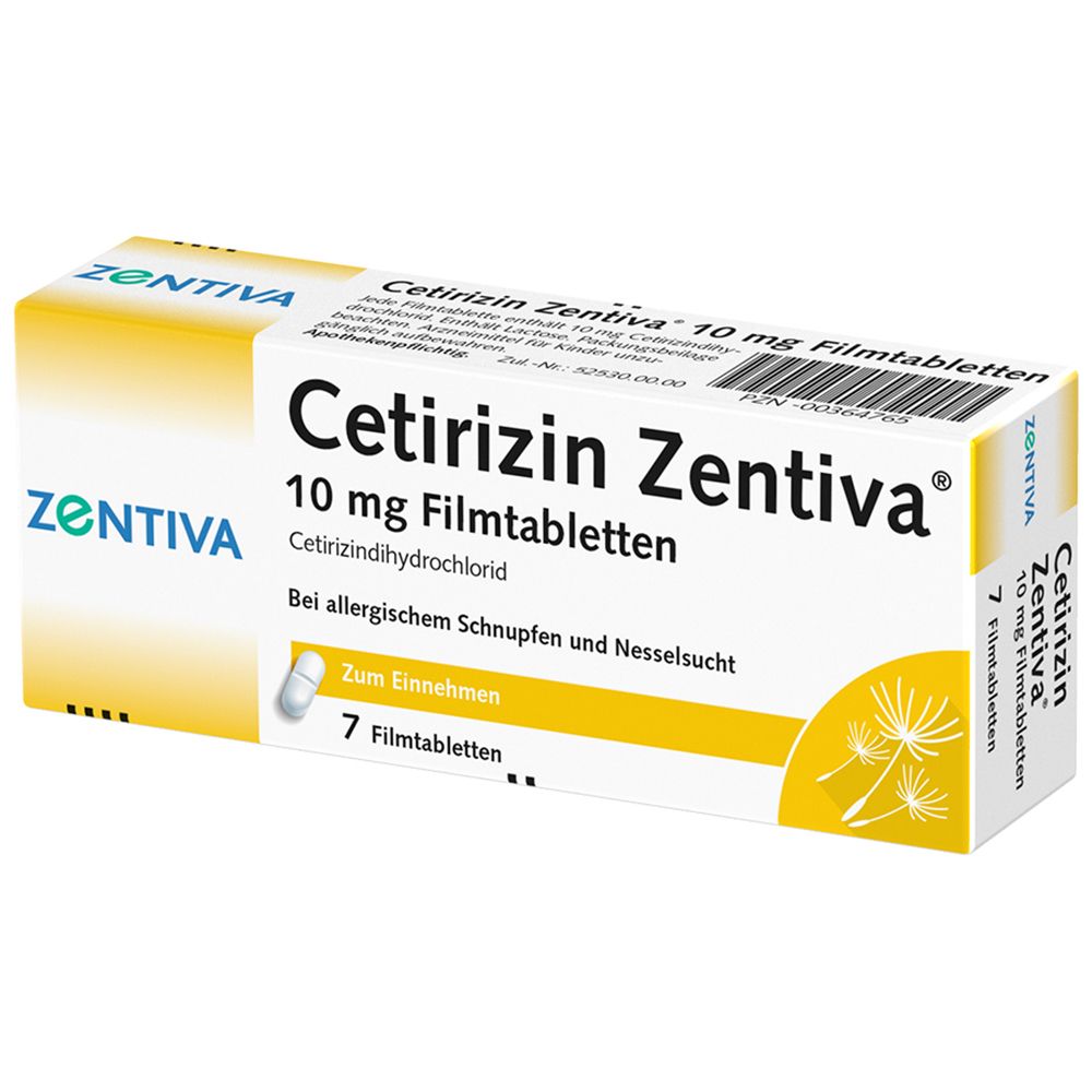 Cetirizin Zentiva® 10 mg