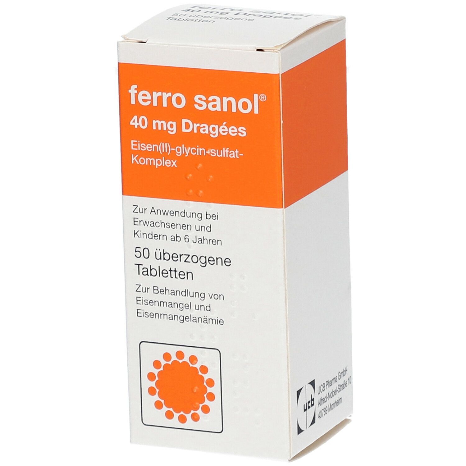 Ferro Sanol überzogene Tabletten 50 St Überzogene