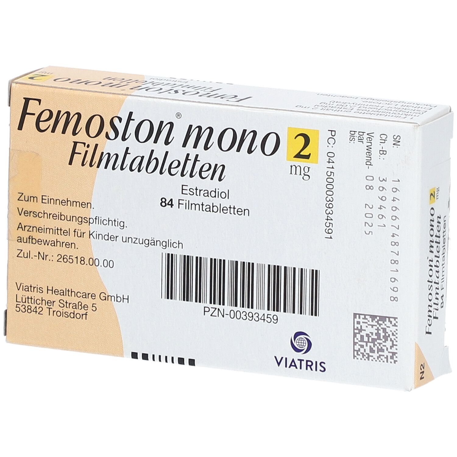 Femoston® mono 2 mg