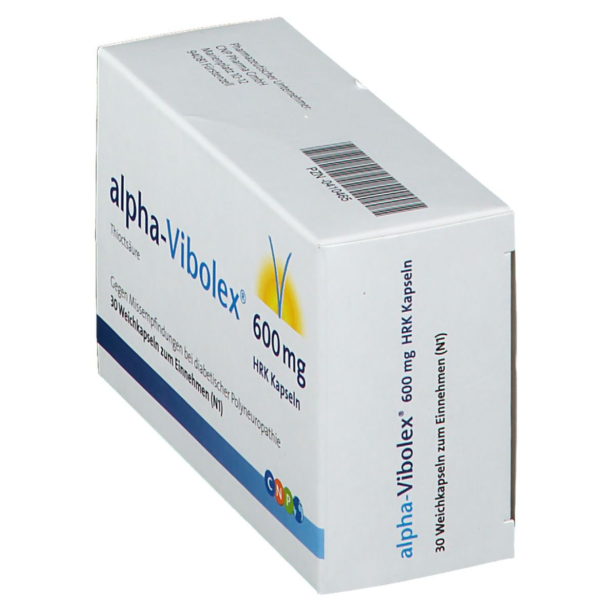 Alpha Vibolex 600 mg Hrk Weichkapseln