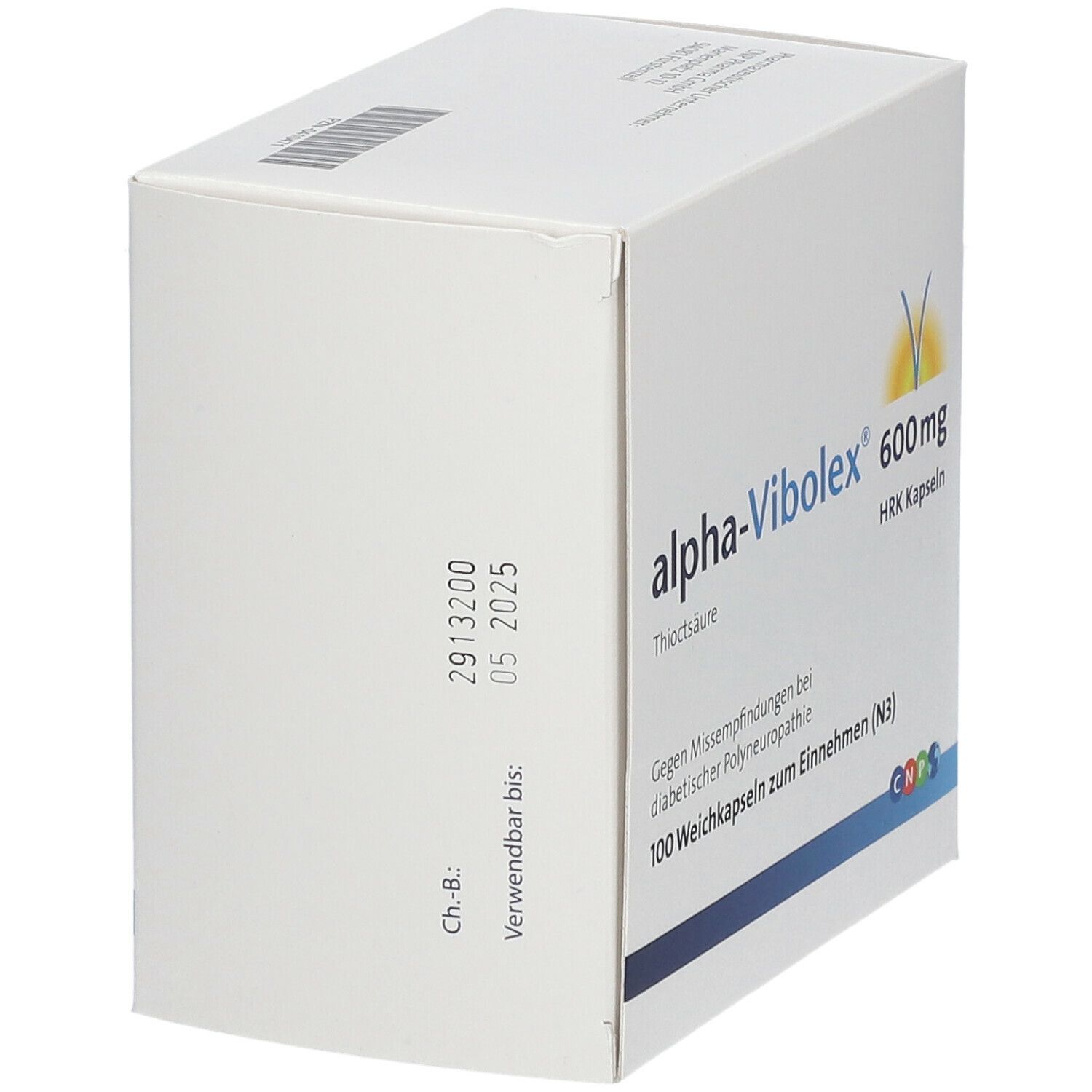 Alpha Vibolex 600 mg HRK Weichkapseln 100 St