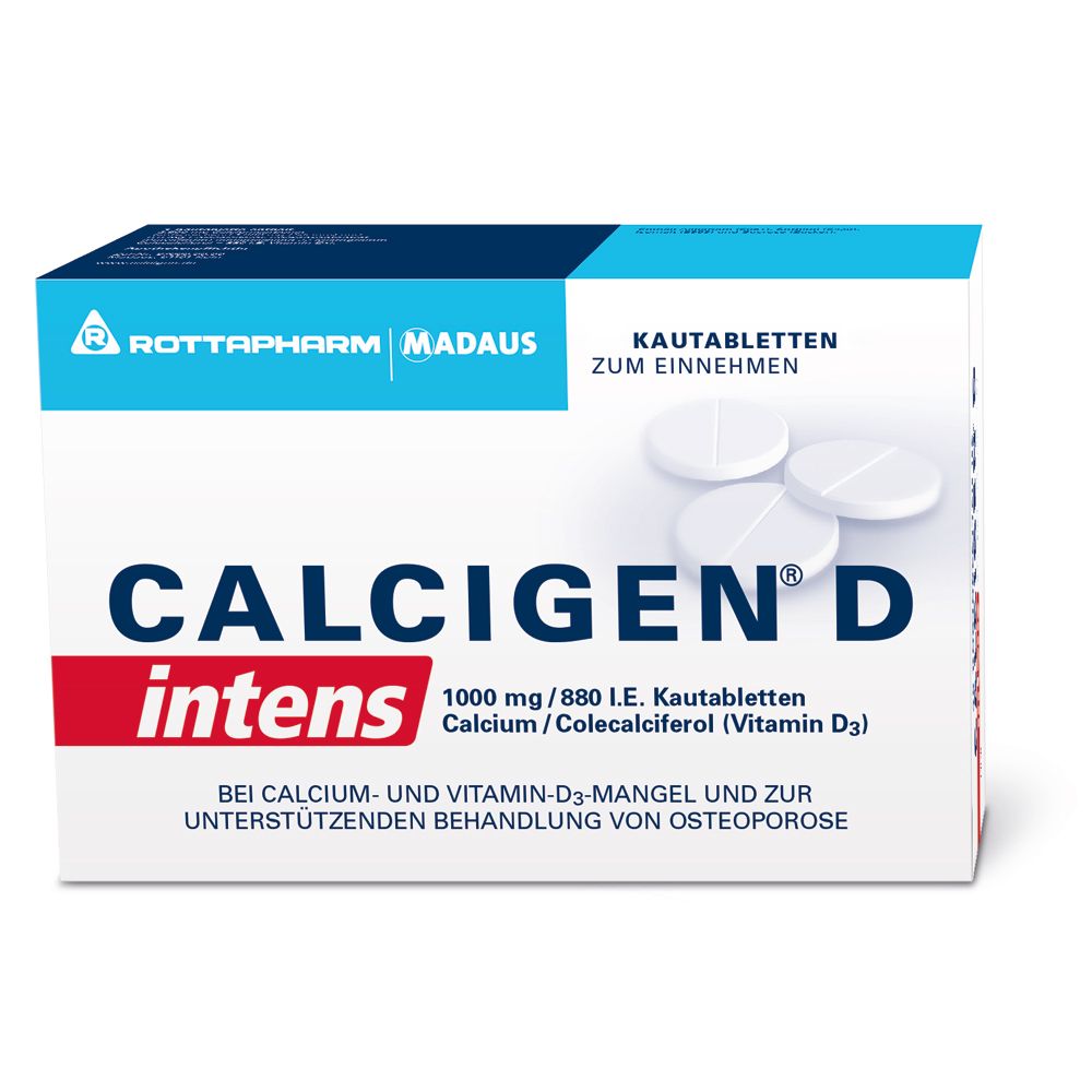 Calcigen® D intens 1000 mg/880 I.e.