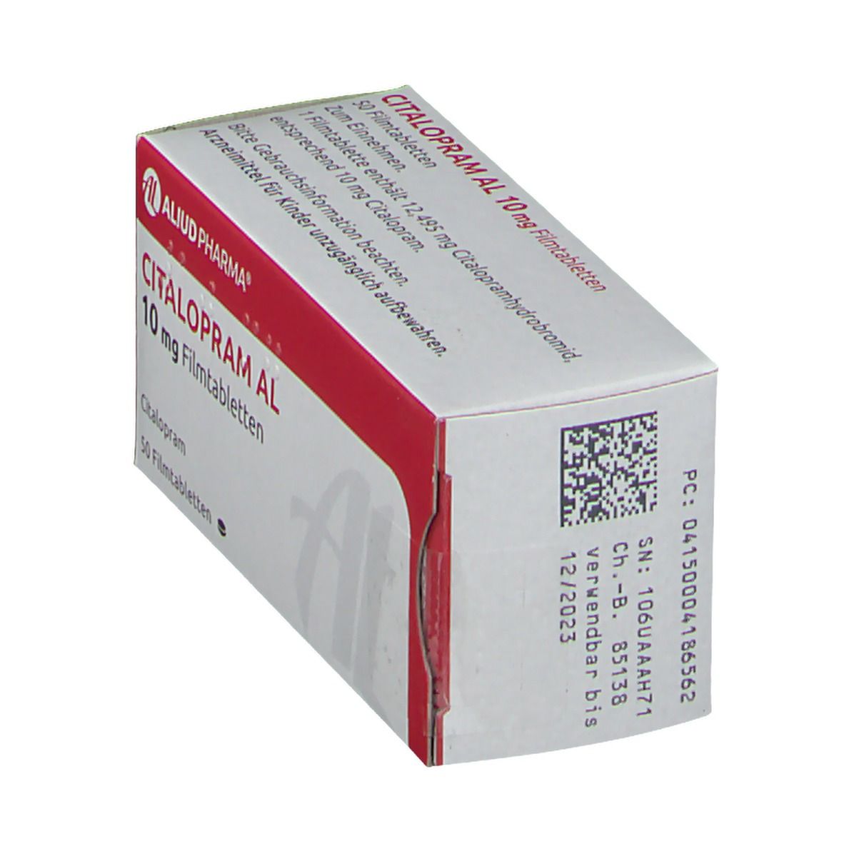 Citalopram AL 10 mg Filmtabletten 50 St