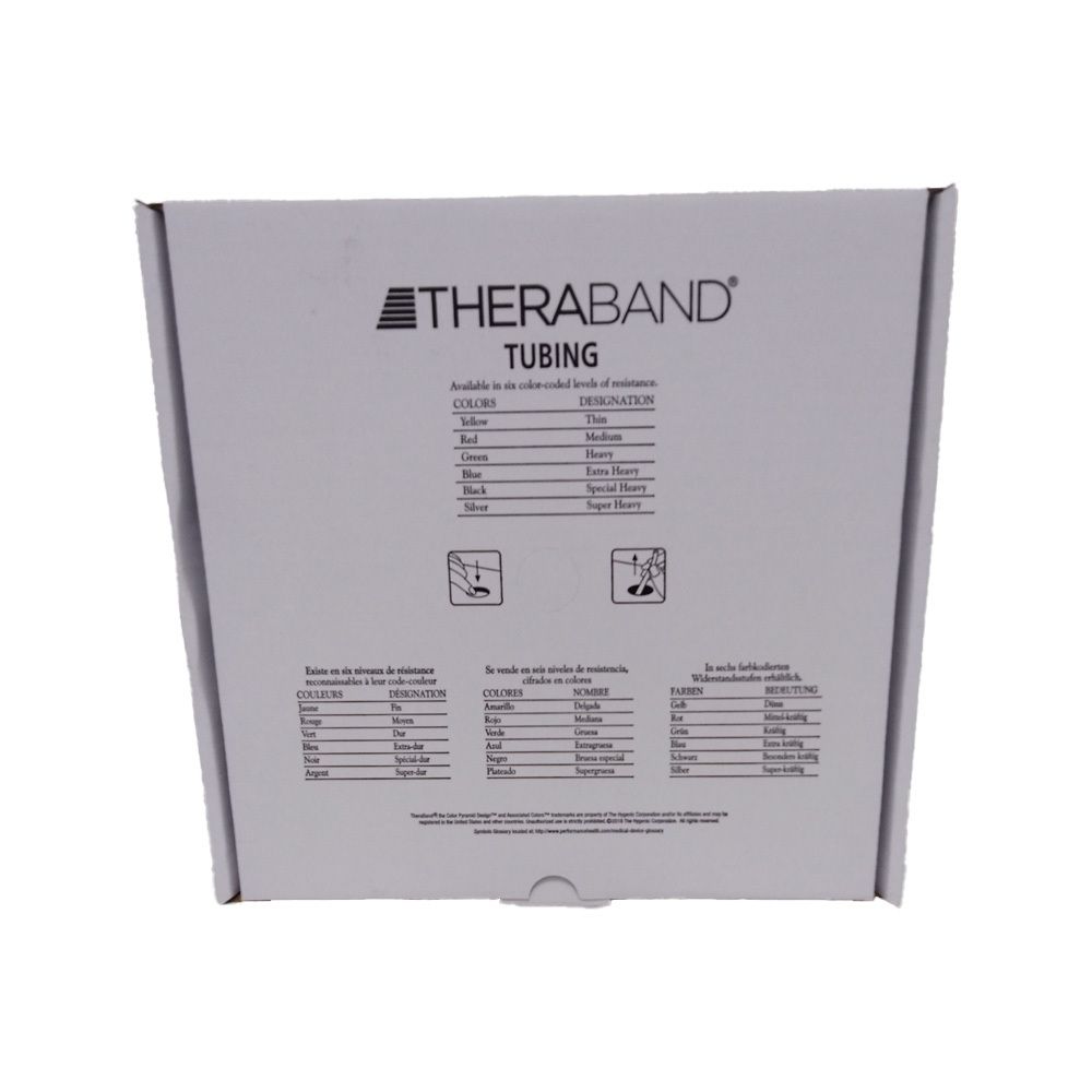 THERA-BAND Tubing 7,5 m super stark silber