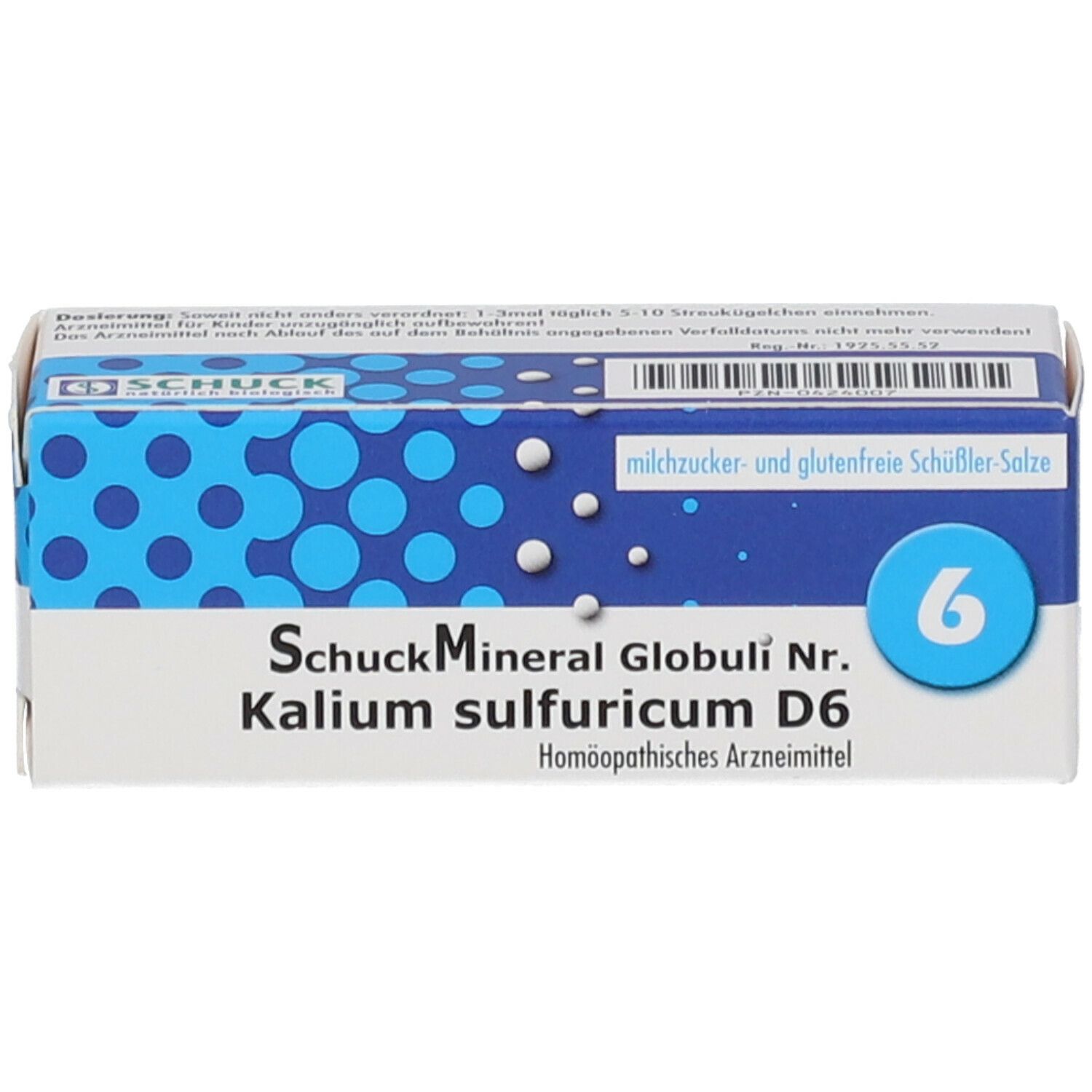 SchuckMineral Globuli Nr. 6 Kalium sulfuricum D6