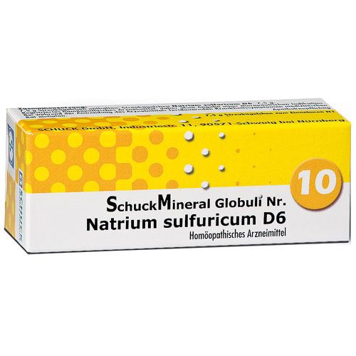 SchuckMineral Globuli Nr. 10 Natrium sulfuricum D6