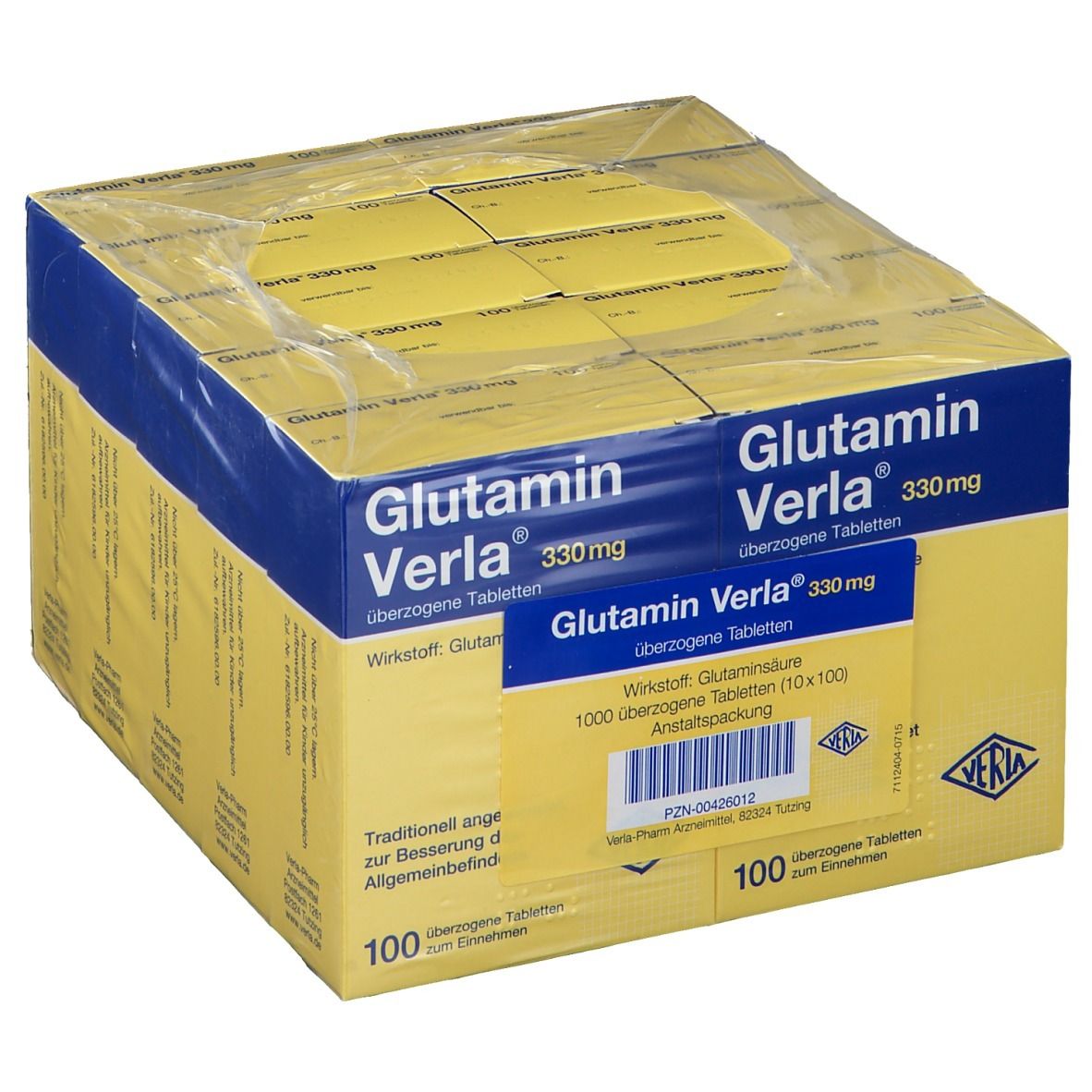 Glutamin Verla überzogene Tabletten