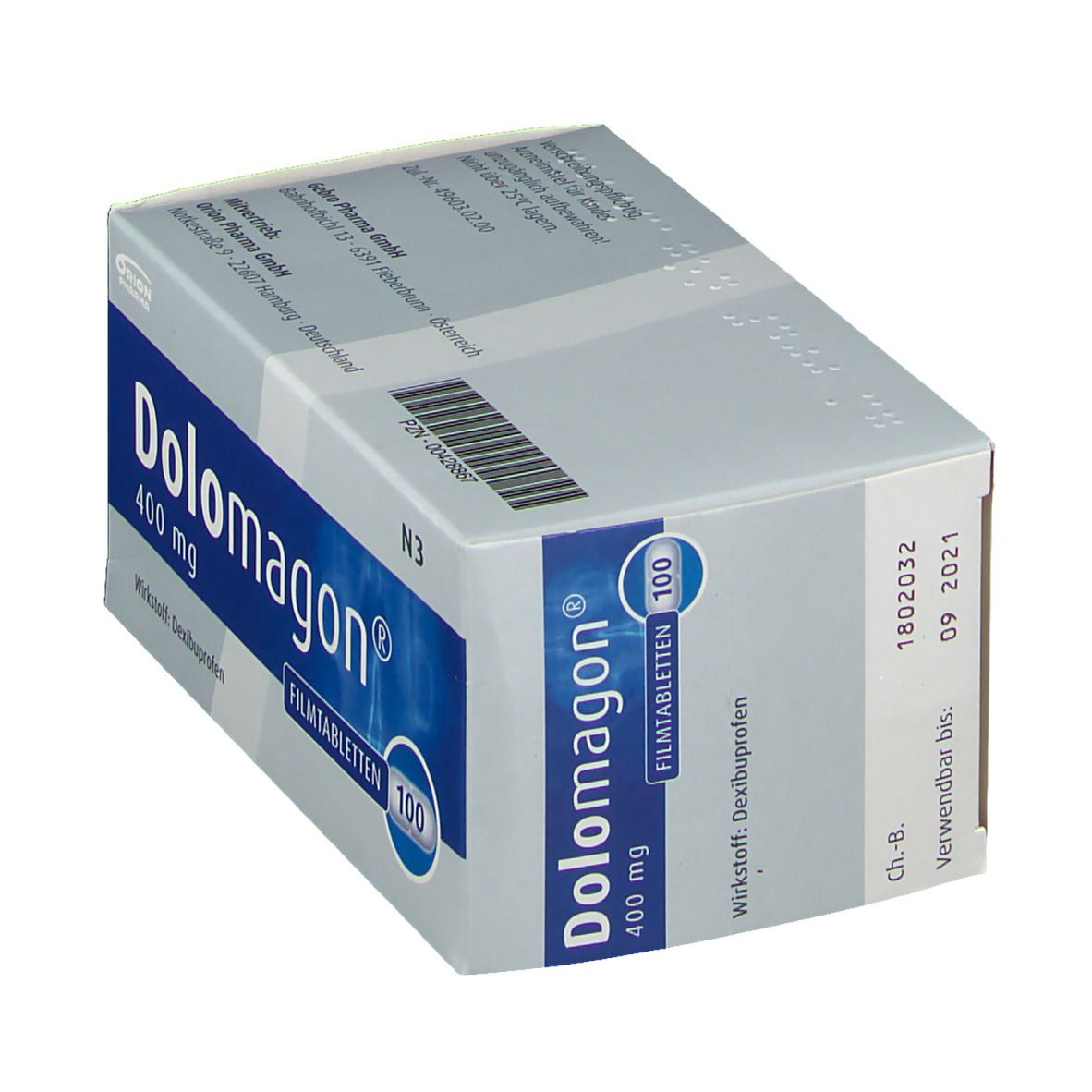 DOLOMAGON 400 mg Filmtabletten