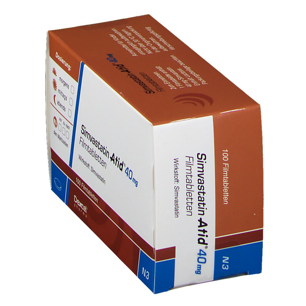 Simvastatin Atid 40 mg Filmtabletten 100 St