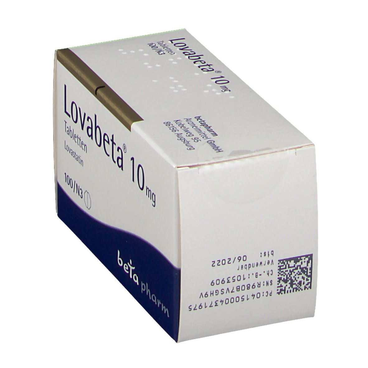 Lovabeta 10 mg Tabletten 100 St