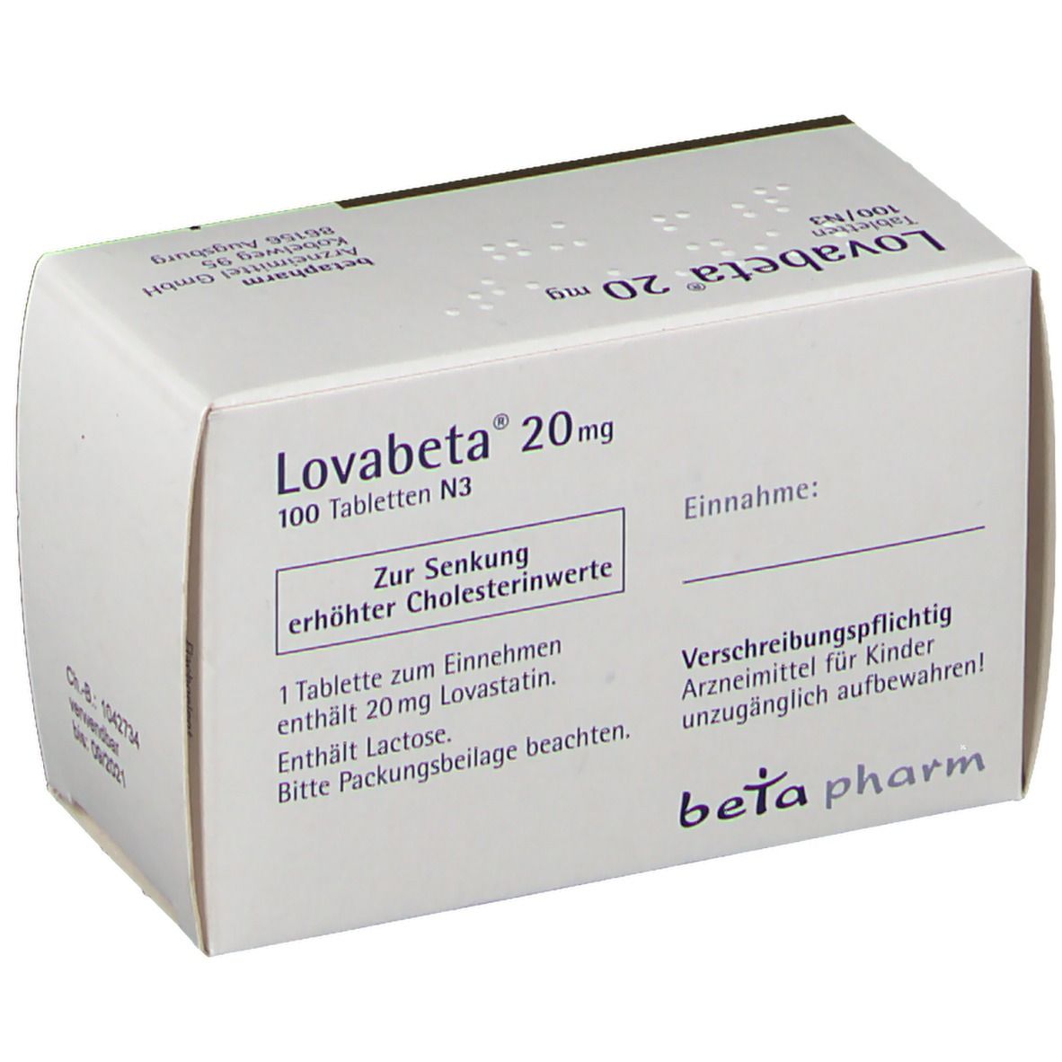 Lovabeta® 20 mg