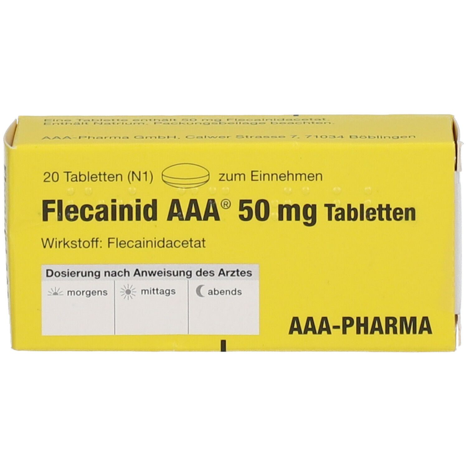 Flecainid AAA® 50 mg