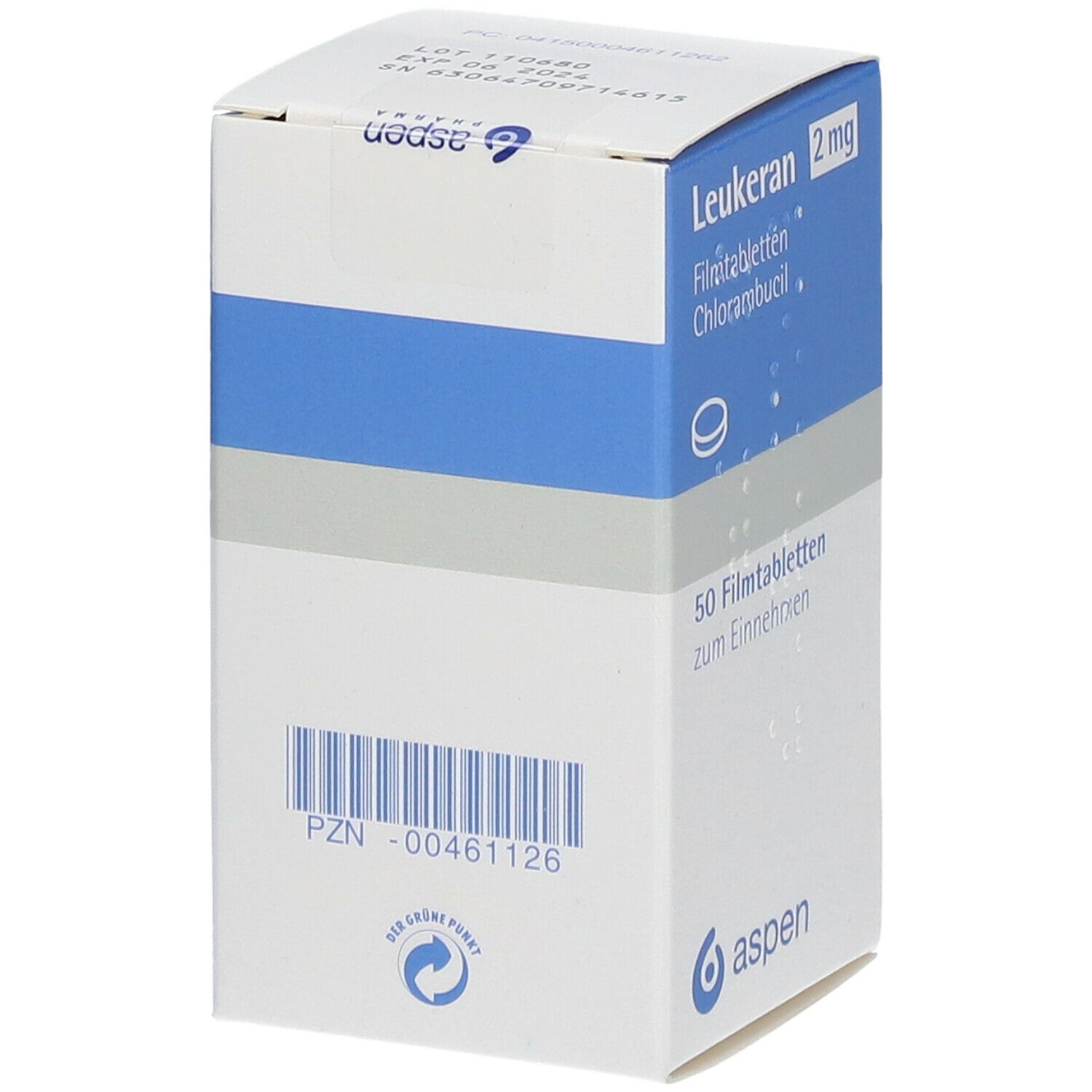 Leukeran 2 mg Filmtabletten 50 St