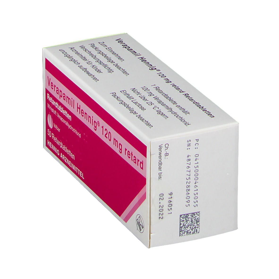 Verapamil Hennig® 120 mg