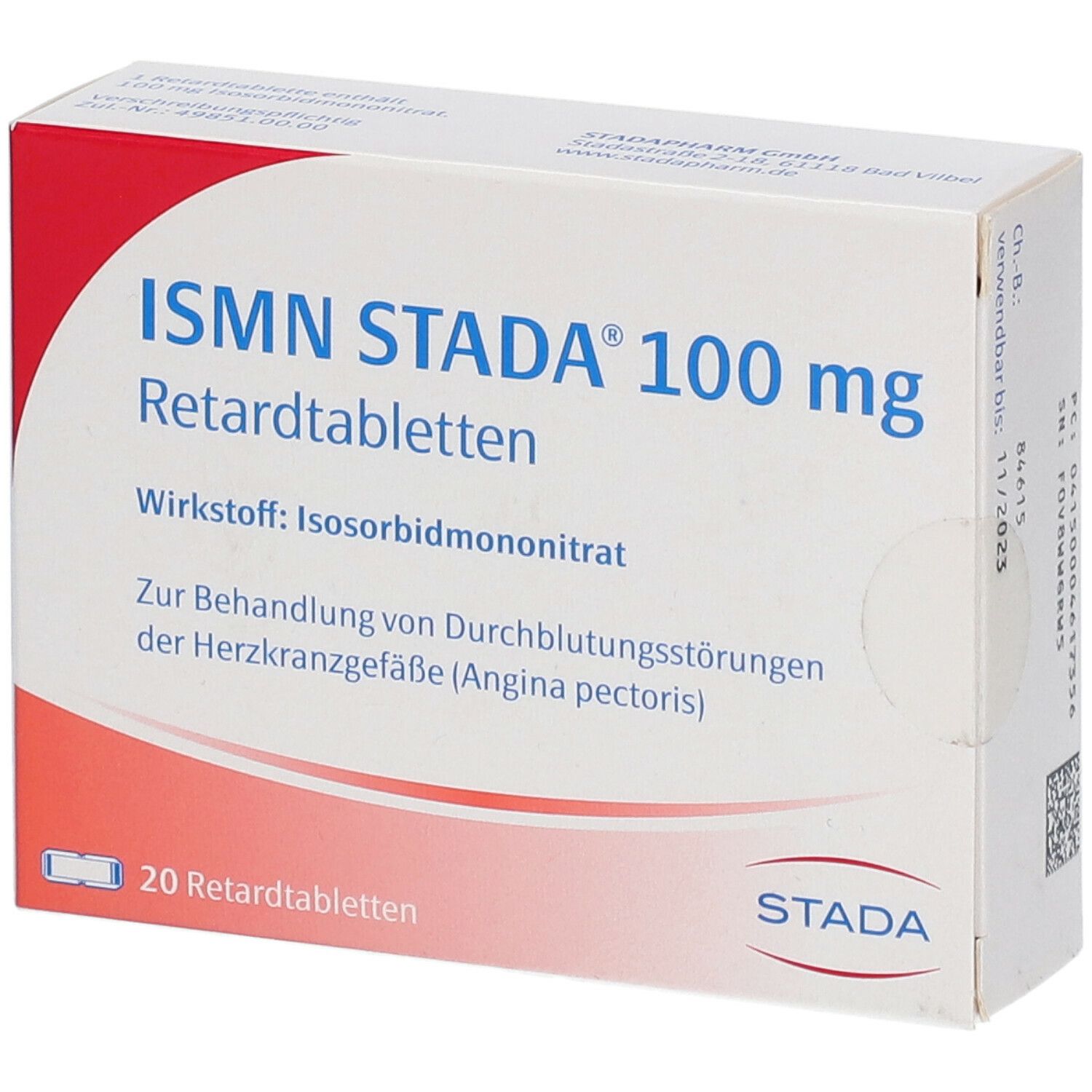 ISMN STADA® 100 mg Retardtabletten