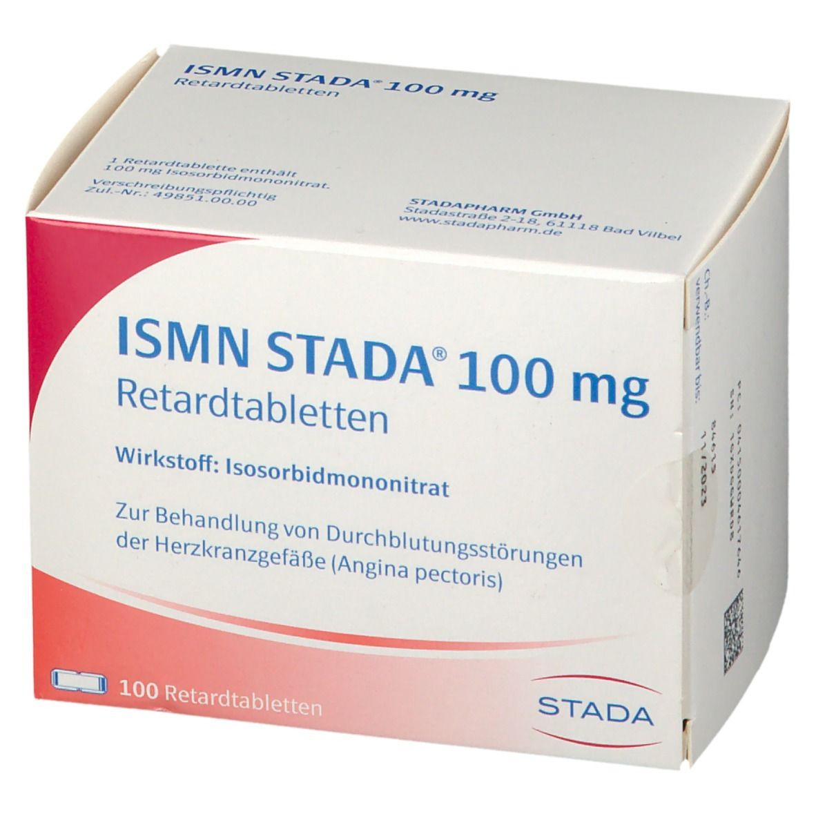 ISMN STADA® 100 mg Retardtabletten