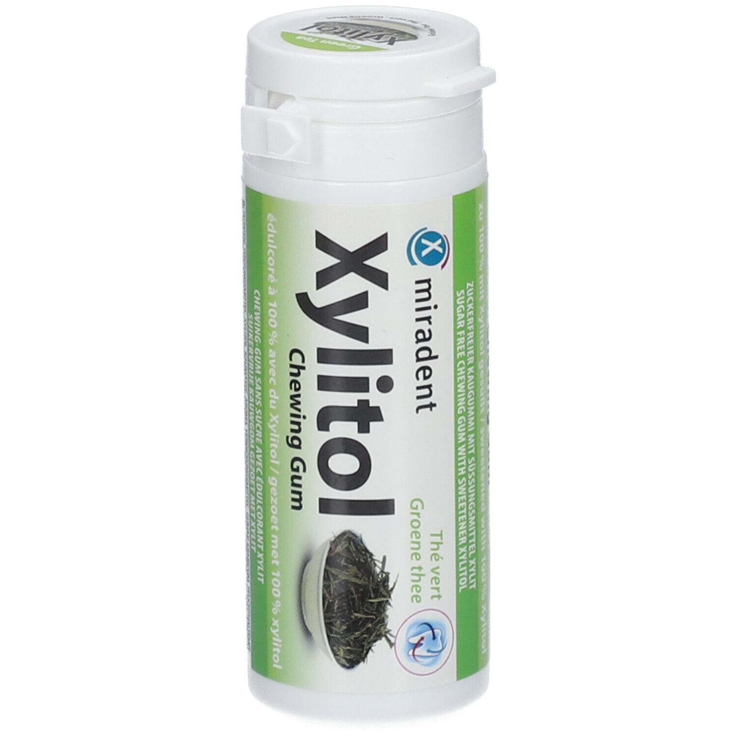 miradent Xylitol Chewing Gum Green Tea
