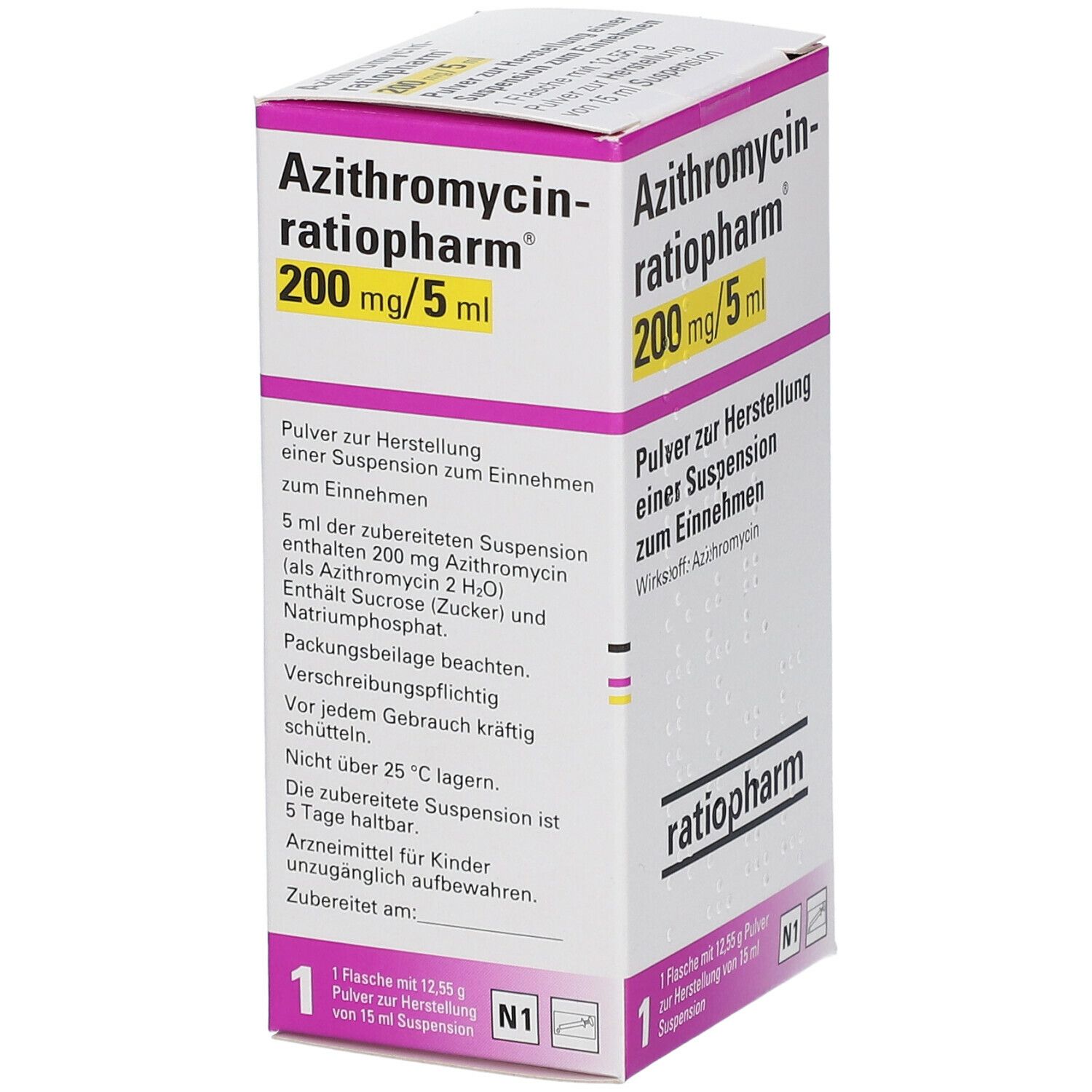 Azithromycin-ratiopharm® 200 mg/5 ml