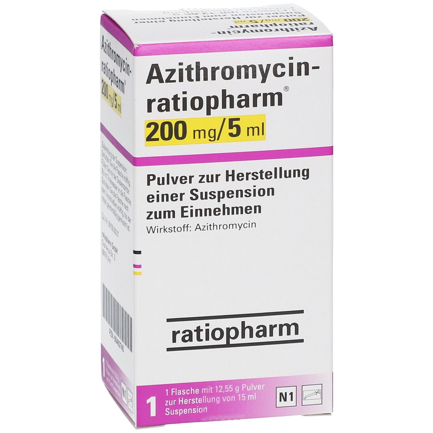 Azithromycin-ratiopharm® 200 mg/5 ml