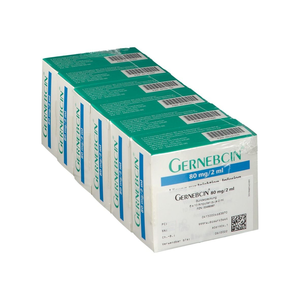 Gernebcin® 80 mg/2 ml