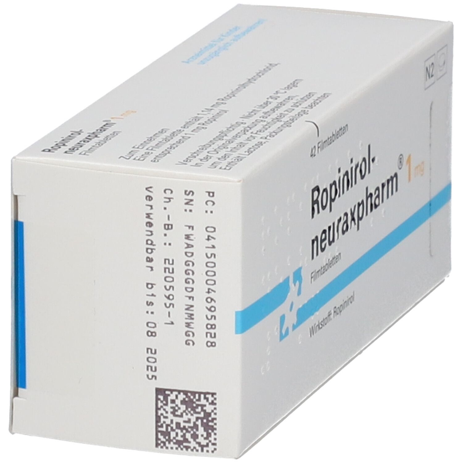 Ropinirol-neuraxpharm® 1 mg