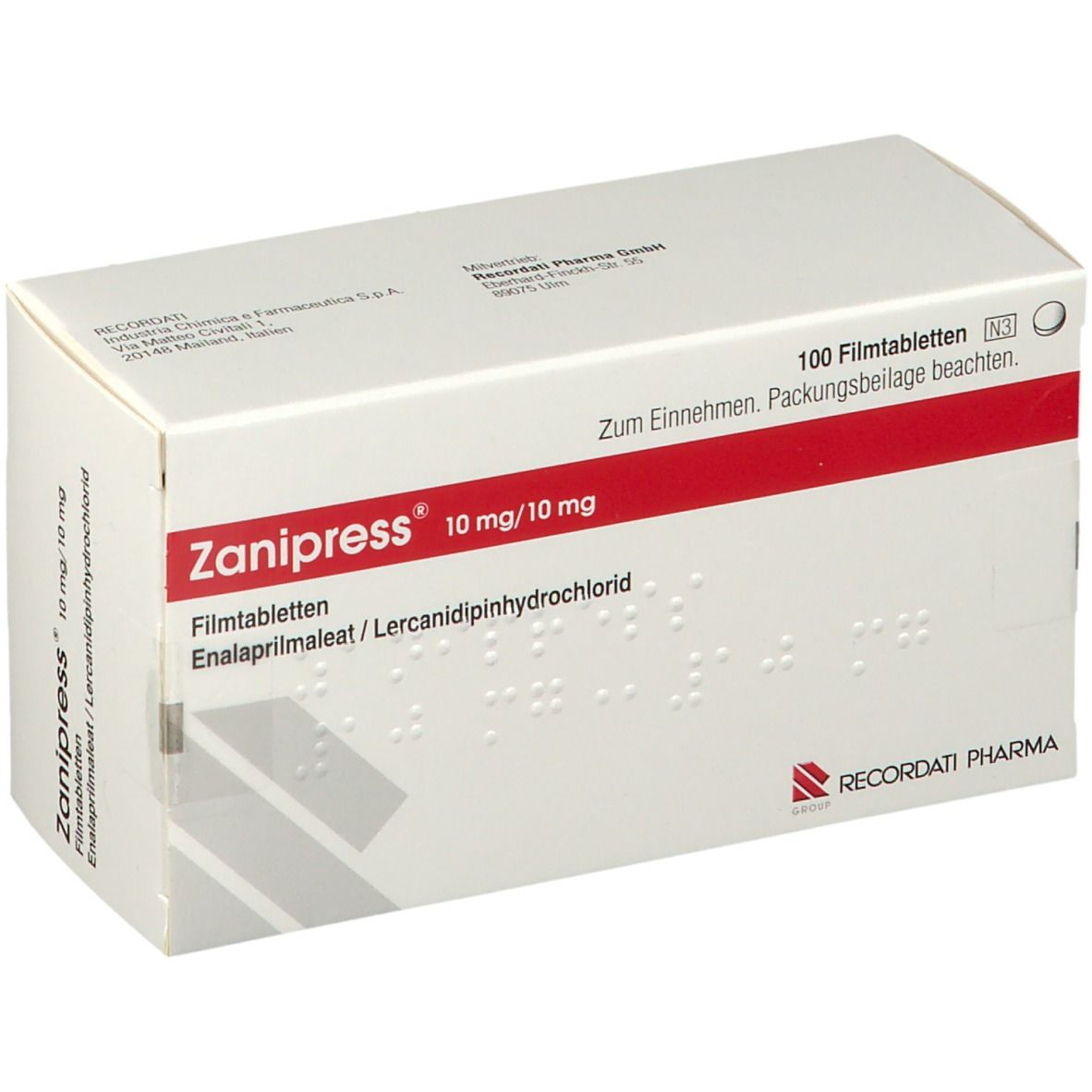 Zanipress® 10 mg/10 mg