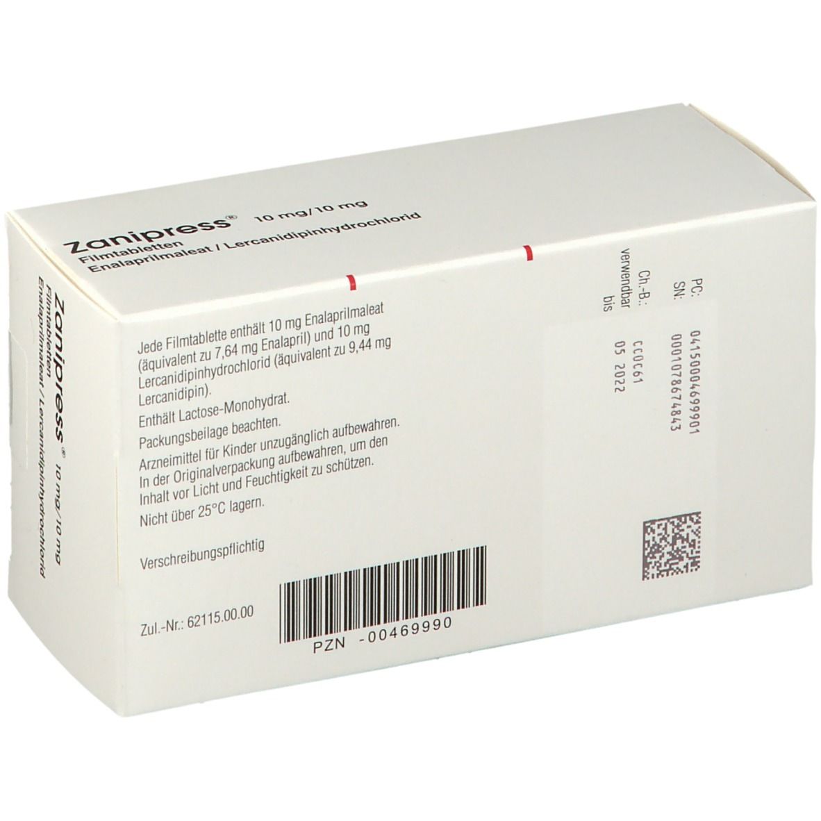 Zanipress® 10 mg/10 mg