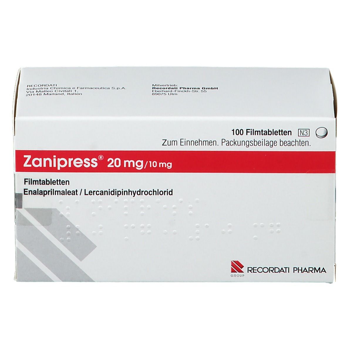 Zanipress® 20 mg/10 mg
