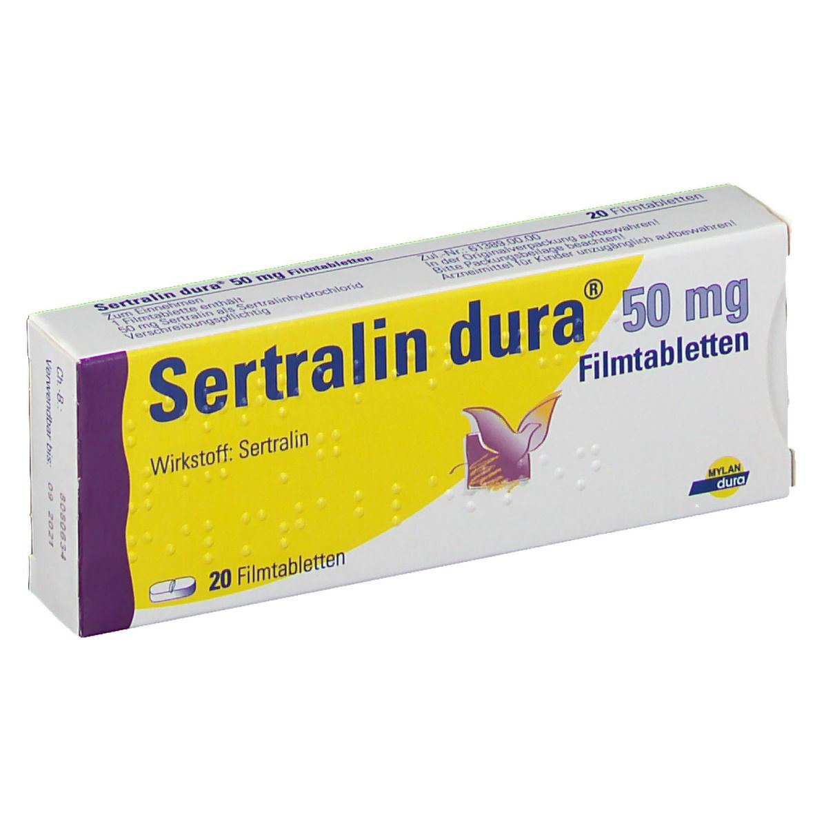 Sertralin dura® 50 mg