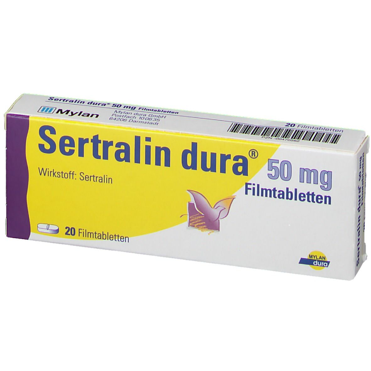 Sertralin dura® 50 mg