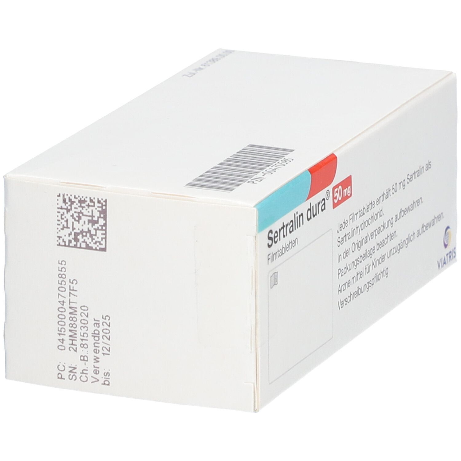 Sertralin dura® 50 mg