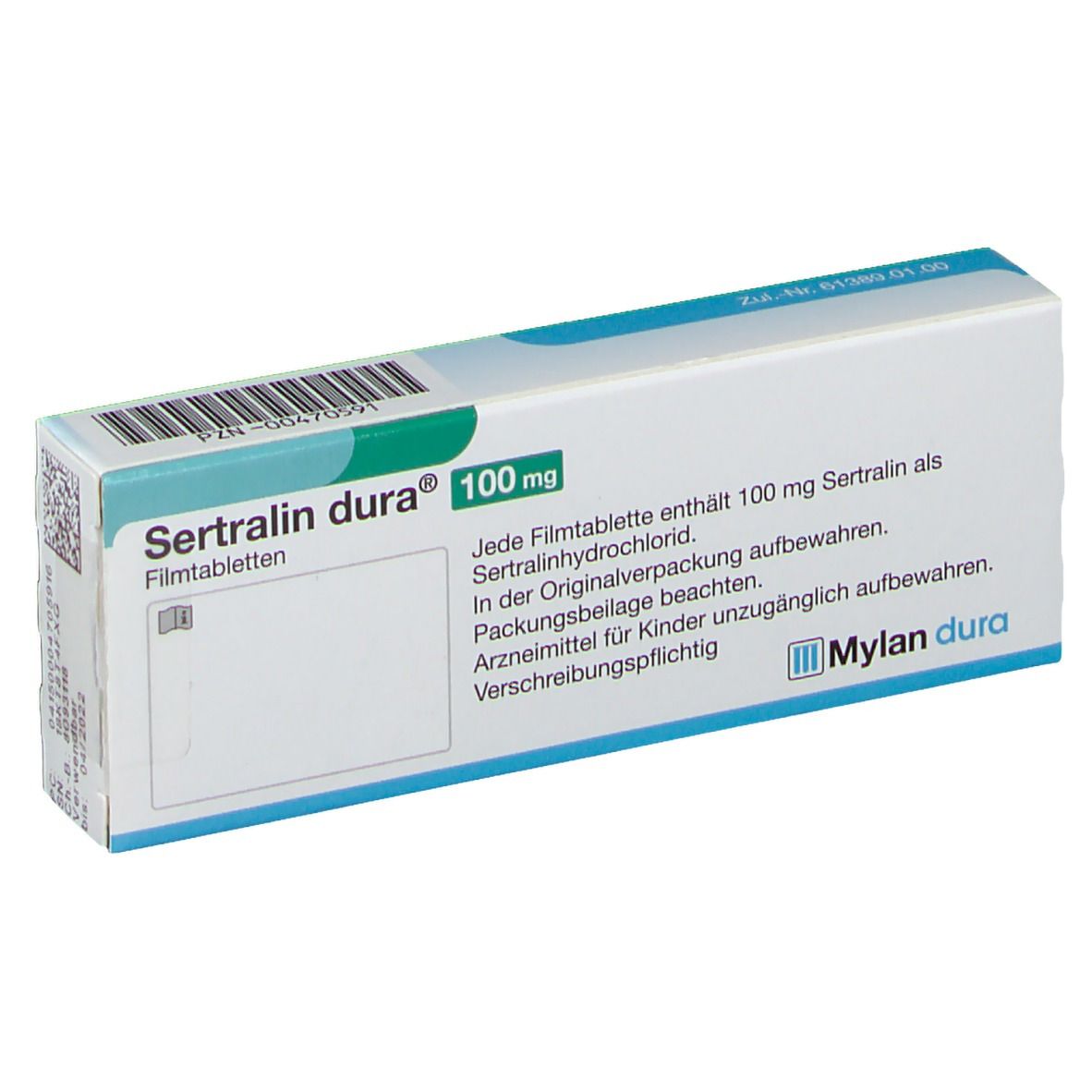 Sertralin dura® 100 mg