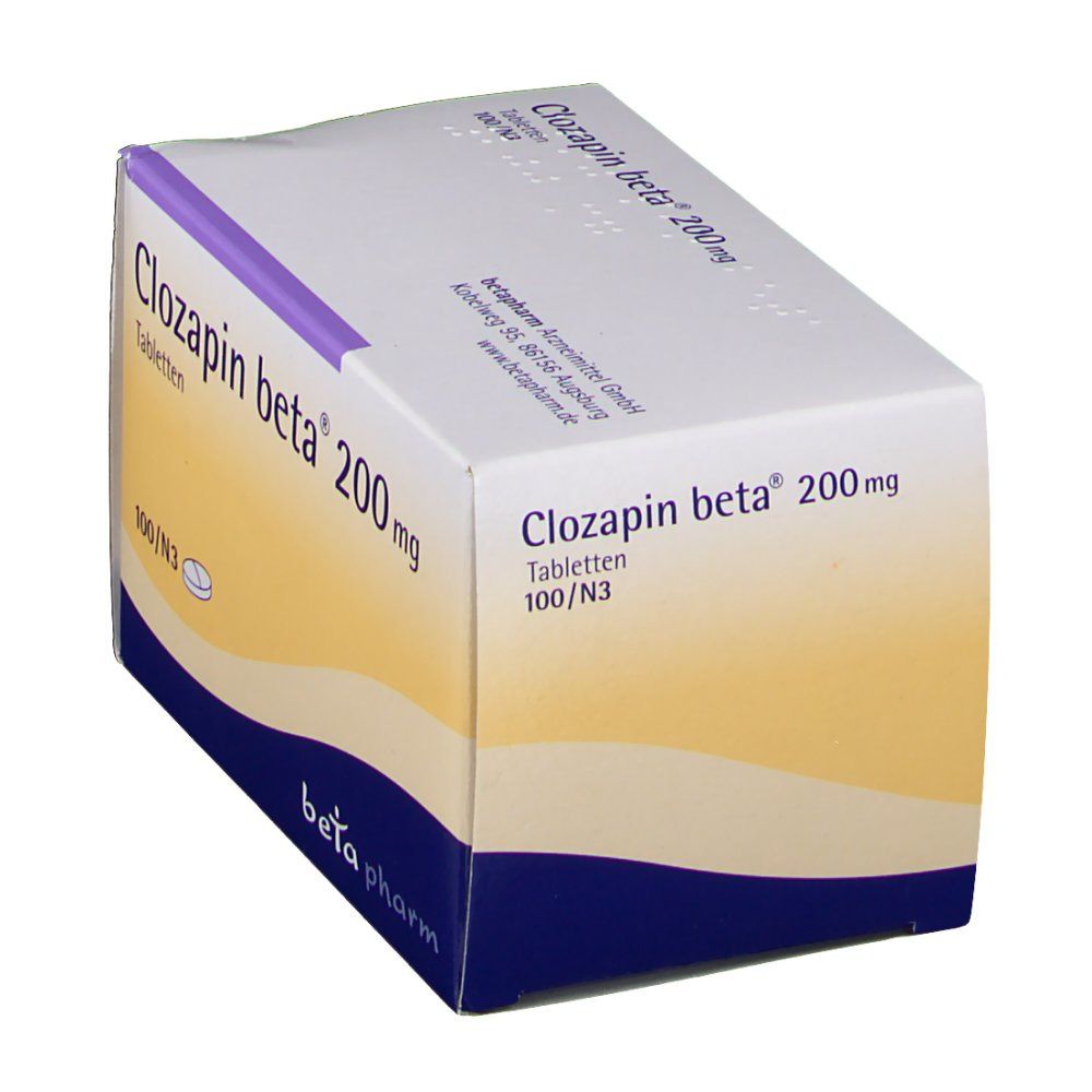 Clozapin beta® 200 mg