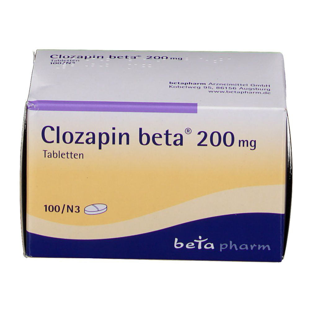 Clozapin beta® 200 mg