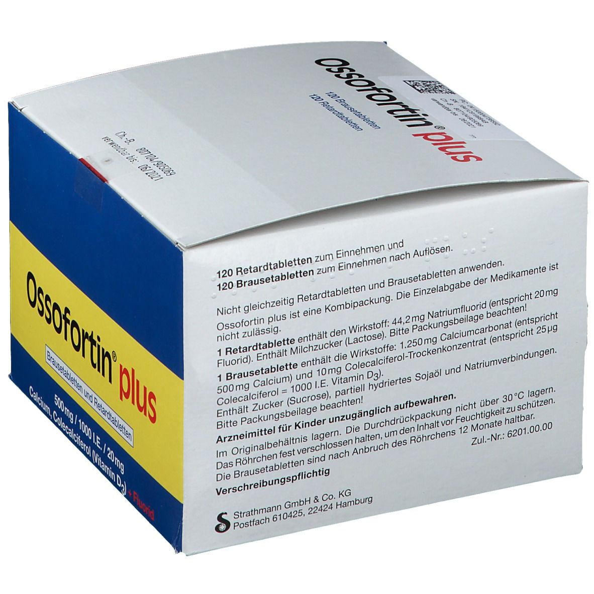 Ossofortin® Plus 500 mg/ 1000 I.E./20 mg