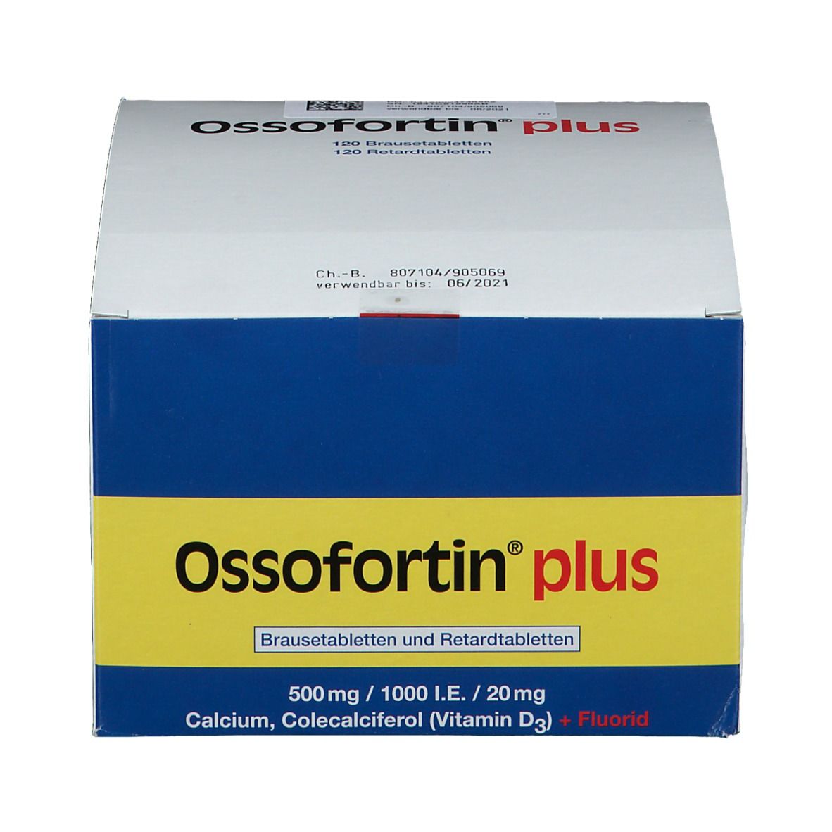 Ossofortin® Plus 500 mg/ 1000 I.E./20 mg