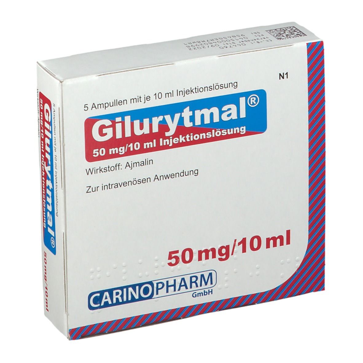 Gilurytmal® 50 mg/10 ml